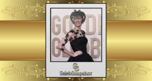 Dinilai Aneh Rosamund Pike Hadiri Golden Globes 2024